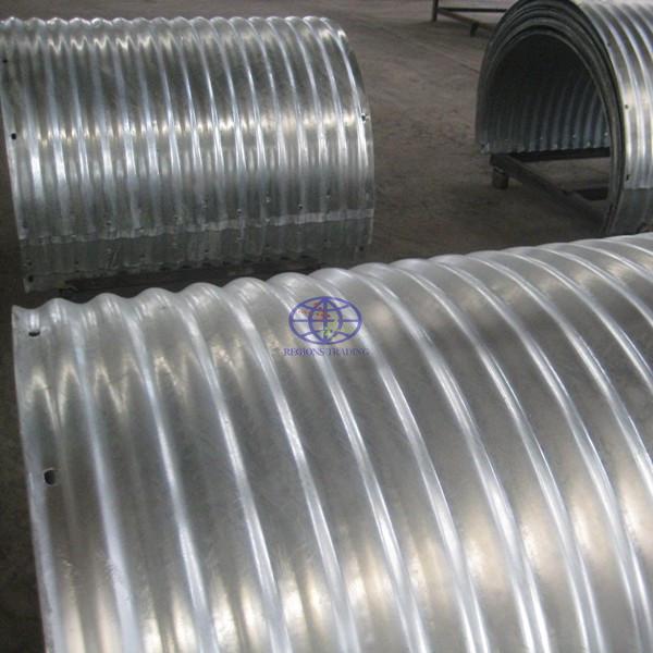corrugated steel culvert and pipe used in mine site